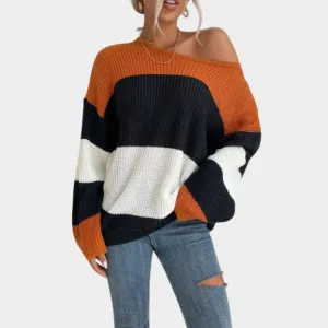 Women's Knit Pullover  Soft & Comfortable  Classic Fit  Stylish & Versatile  Multiple Colours