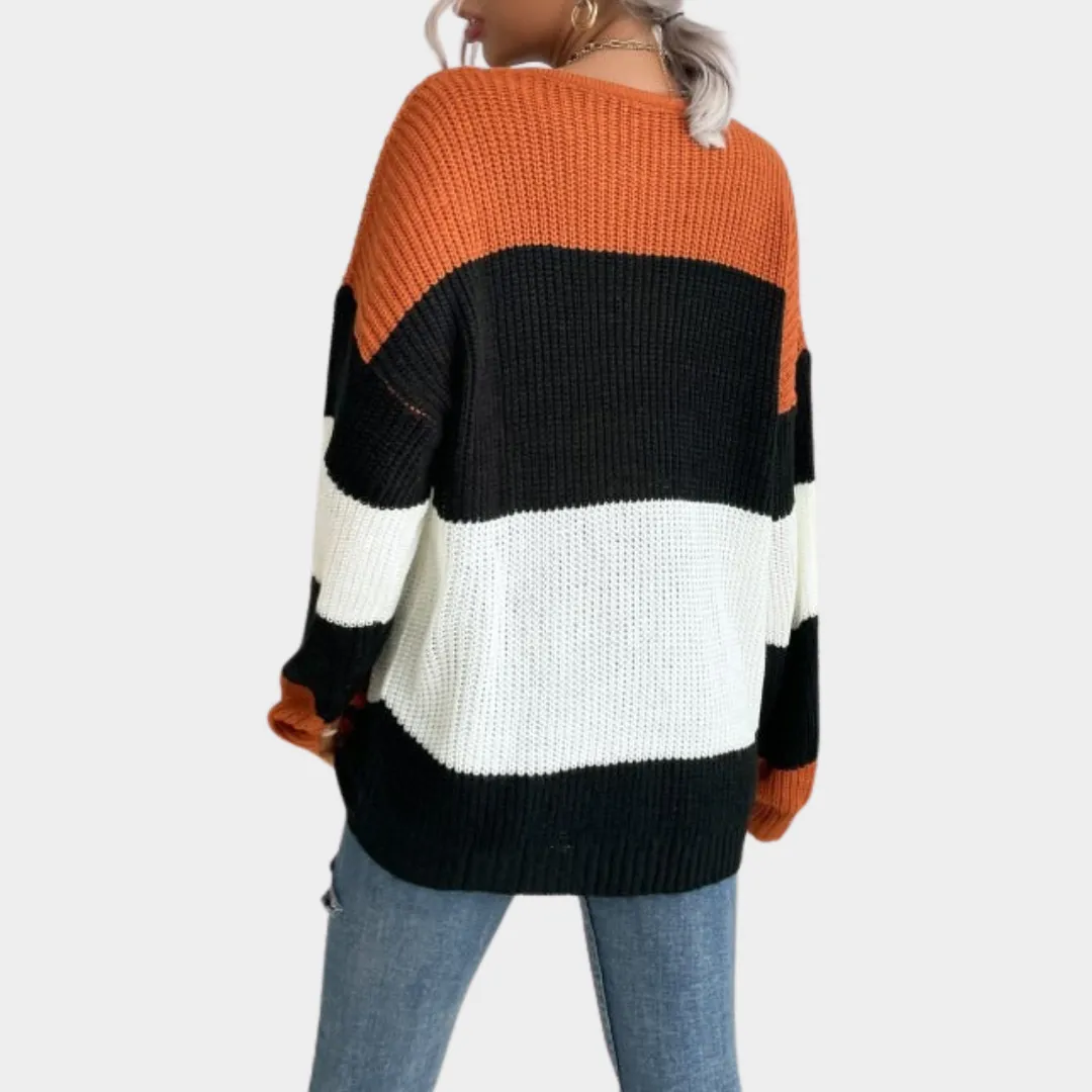 Women's Knit Pullover  Soft & Comfortable  Classic Fit  Stylish & Versatile  Multiple Colours
