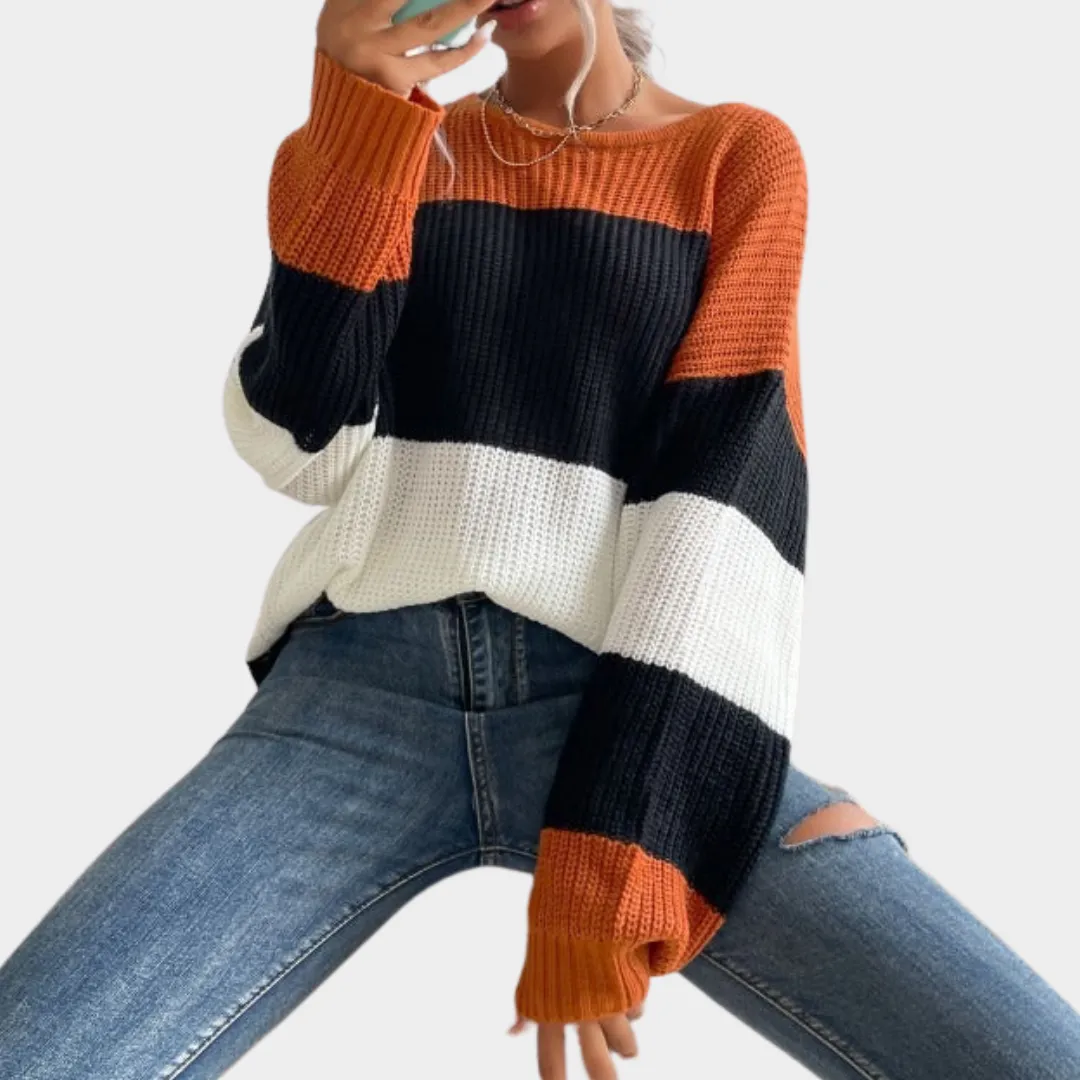 Women's Knit Pullover  Soft & Comfortable  Classic Fit  Stylish & Versatile  Multiple Colours